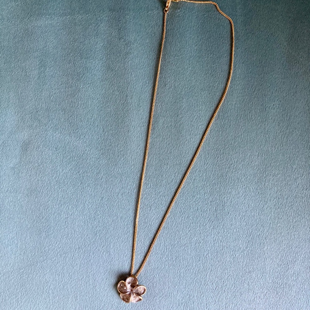 Gold Flower Necklace